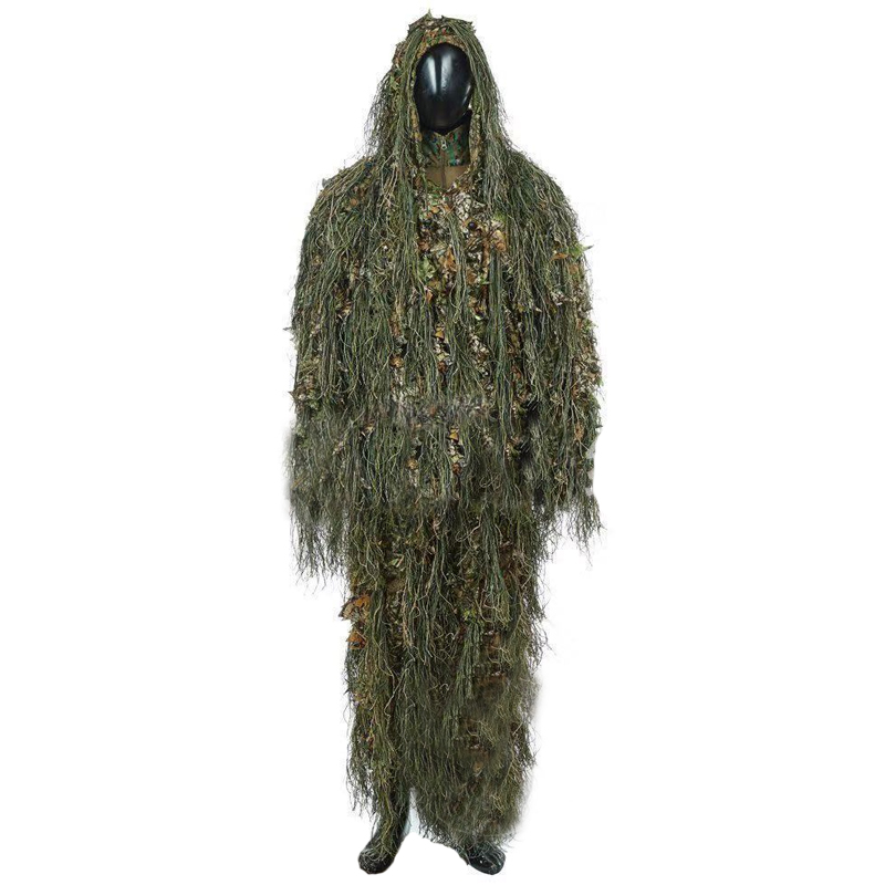 ชุด Ghillie 3D ล่าสัตว์ในป่าชุ - Ghillie Suit Woodland บทวิจารณ์และราคา