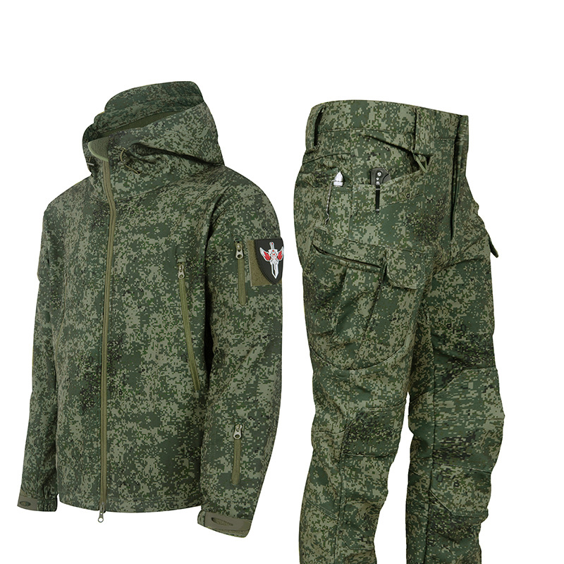 เสื้อแจ็คเก็ตกันลมแบบมีฮู้ดลาย - Safari Outdoor Hunting Jackets บทวิจารณ์และราคา