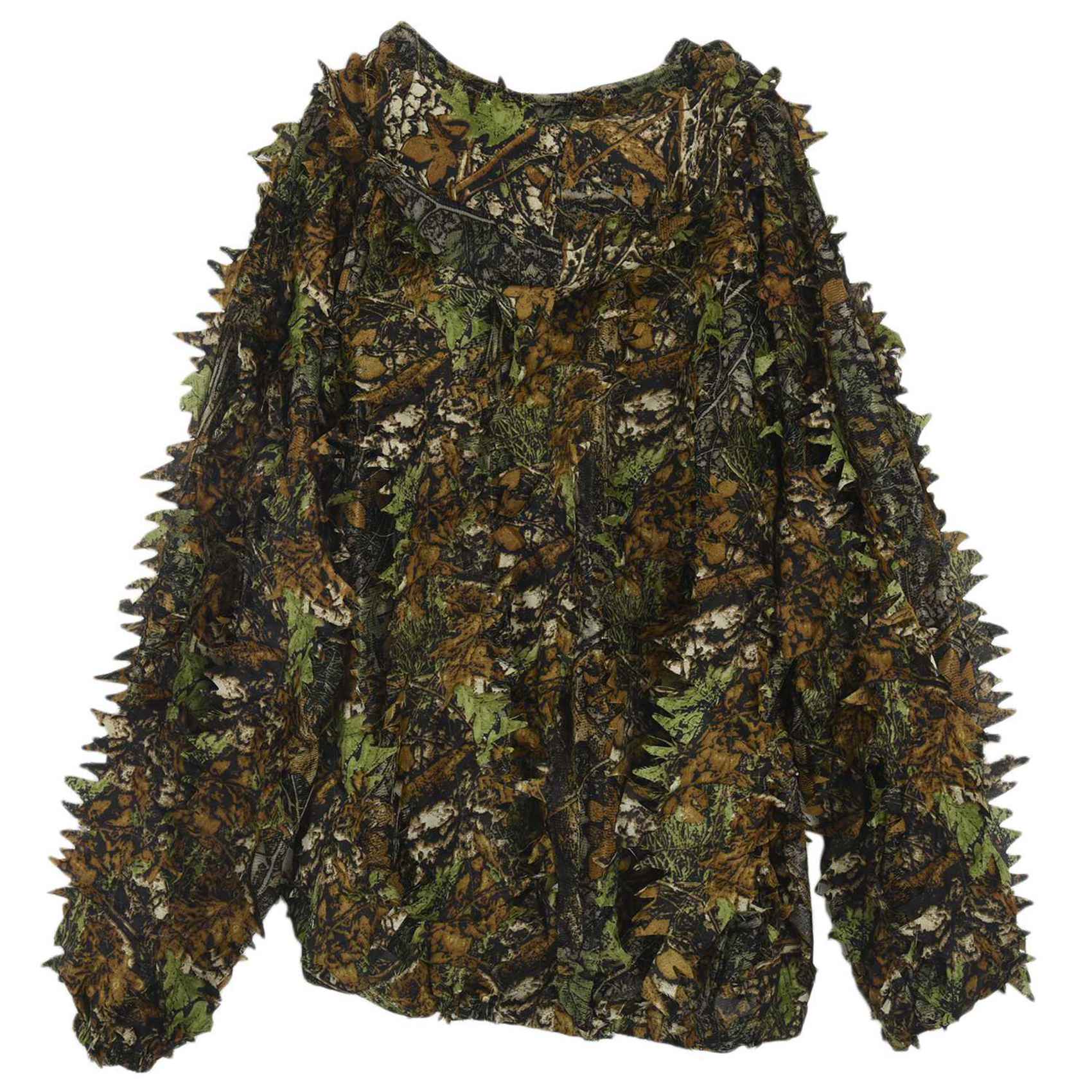 ชุดพรางตัวแบบ 3 มิติ รุ่น AEF6 - Ghillie Suit Woodland บทวิจารณ์และราคา