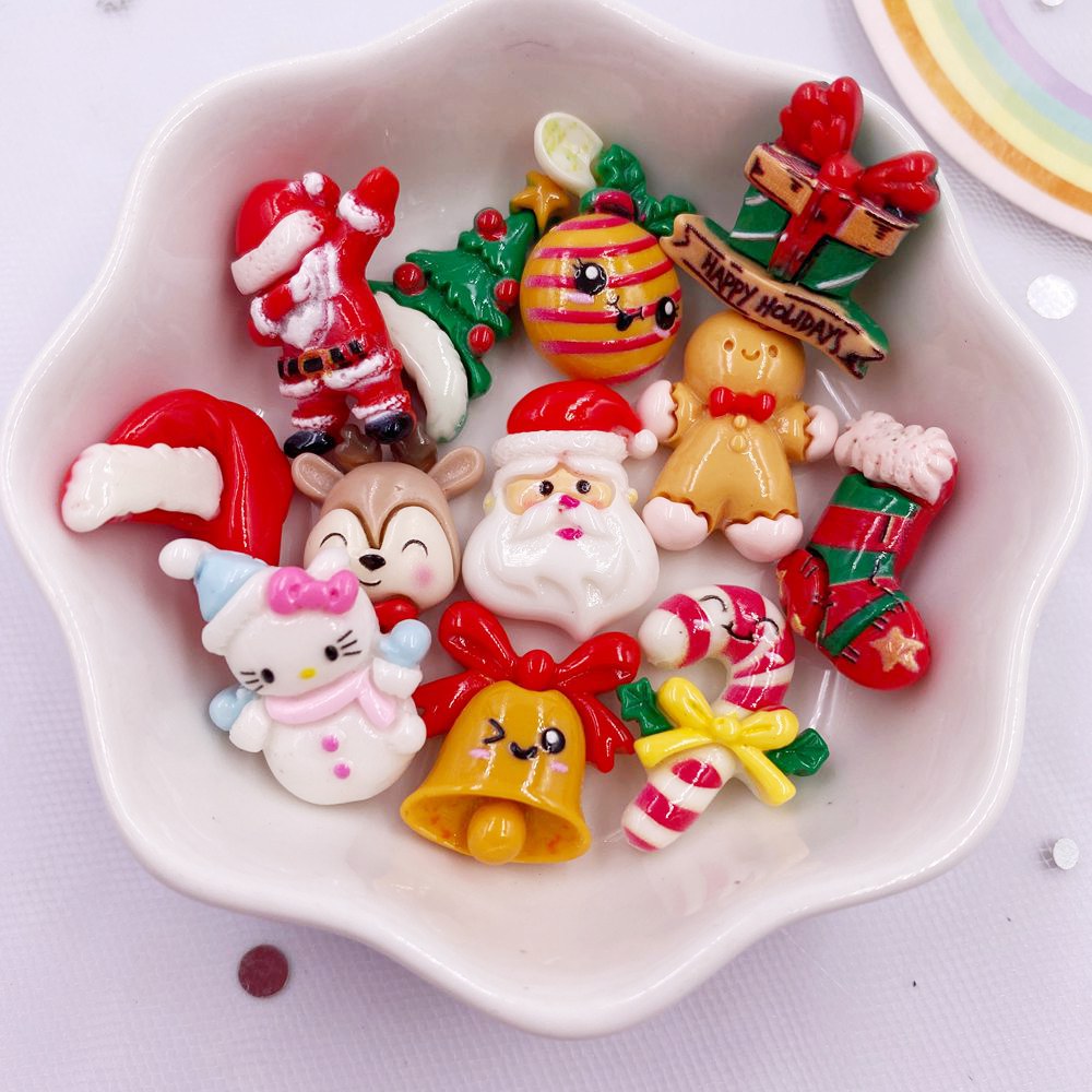 12PCS เรซิ่น Kawaii สีสัน Mini - Elk Bugle Call บทวิจารณ์และราคา