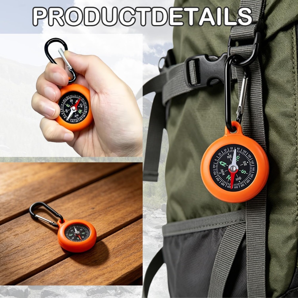 5-20 ชิ้น พวงกุญแจเข็มทิศขนาดเ - Outdoor Hunting House บทวิจารณ์และราคา