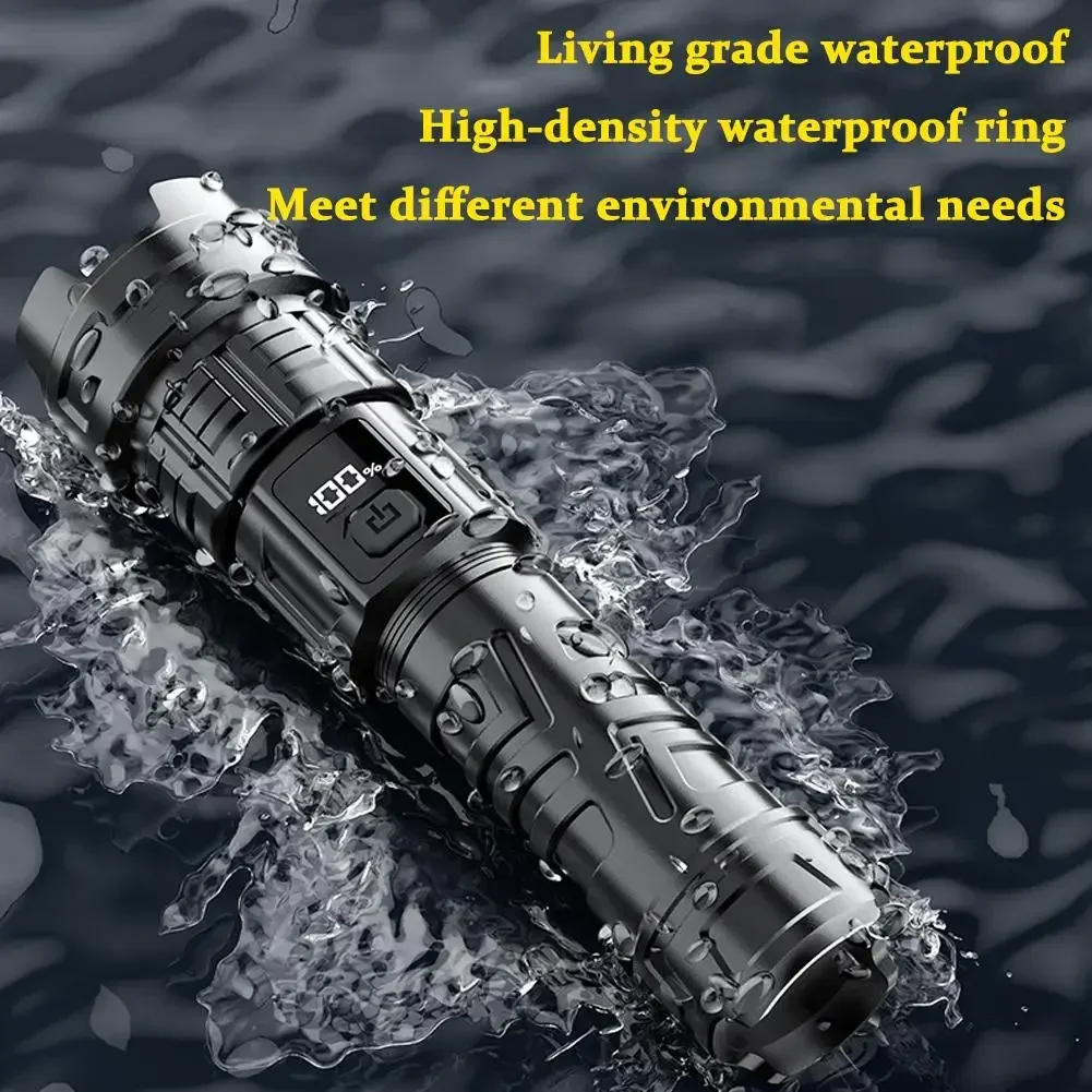 ไฟฉาย LED Super Bright USB ชาร - Hunting Fishing Outdoor บทวิจารณ์และราคา