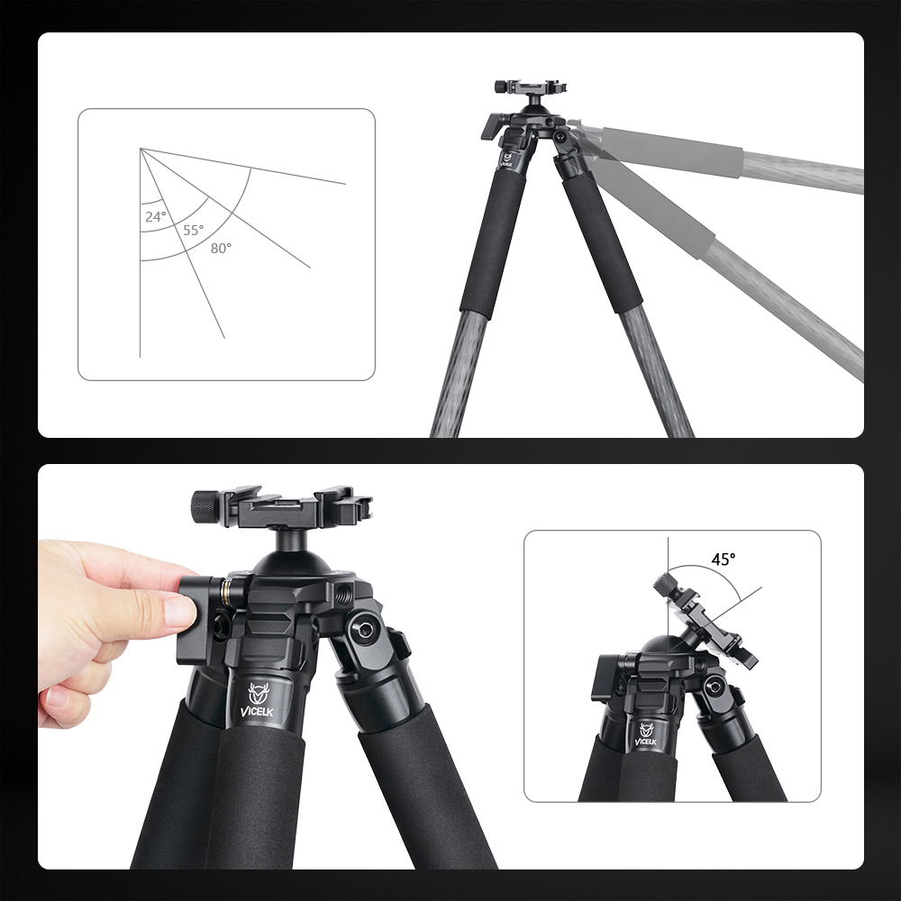 ขาตั้งกล้อง VICELK MK323 คาร์บ - Outdoor Hunting Photography บทวิจารณ์และราคา