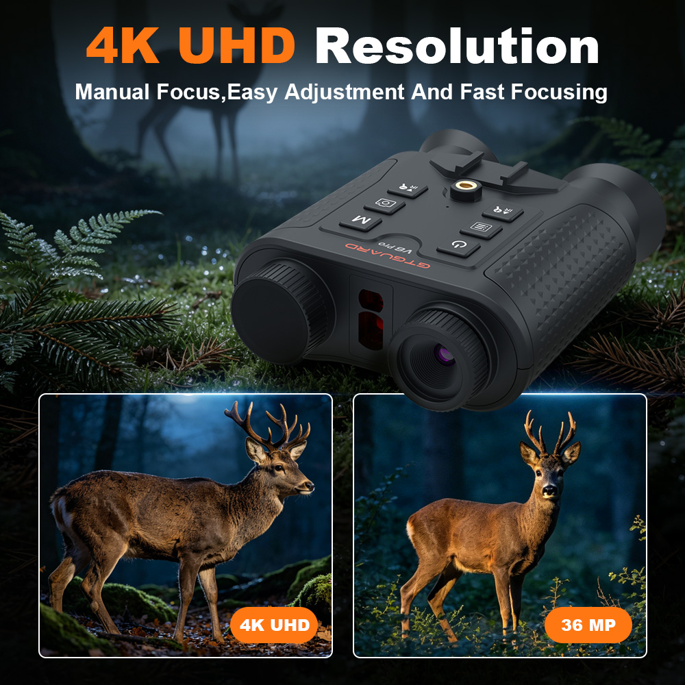 กล้องส่องทางไกลมองกลางคืน 4K ซ - Hunting Outdoor Day บทวิจารณ์และราคา