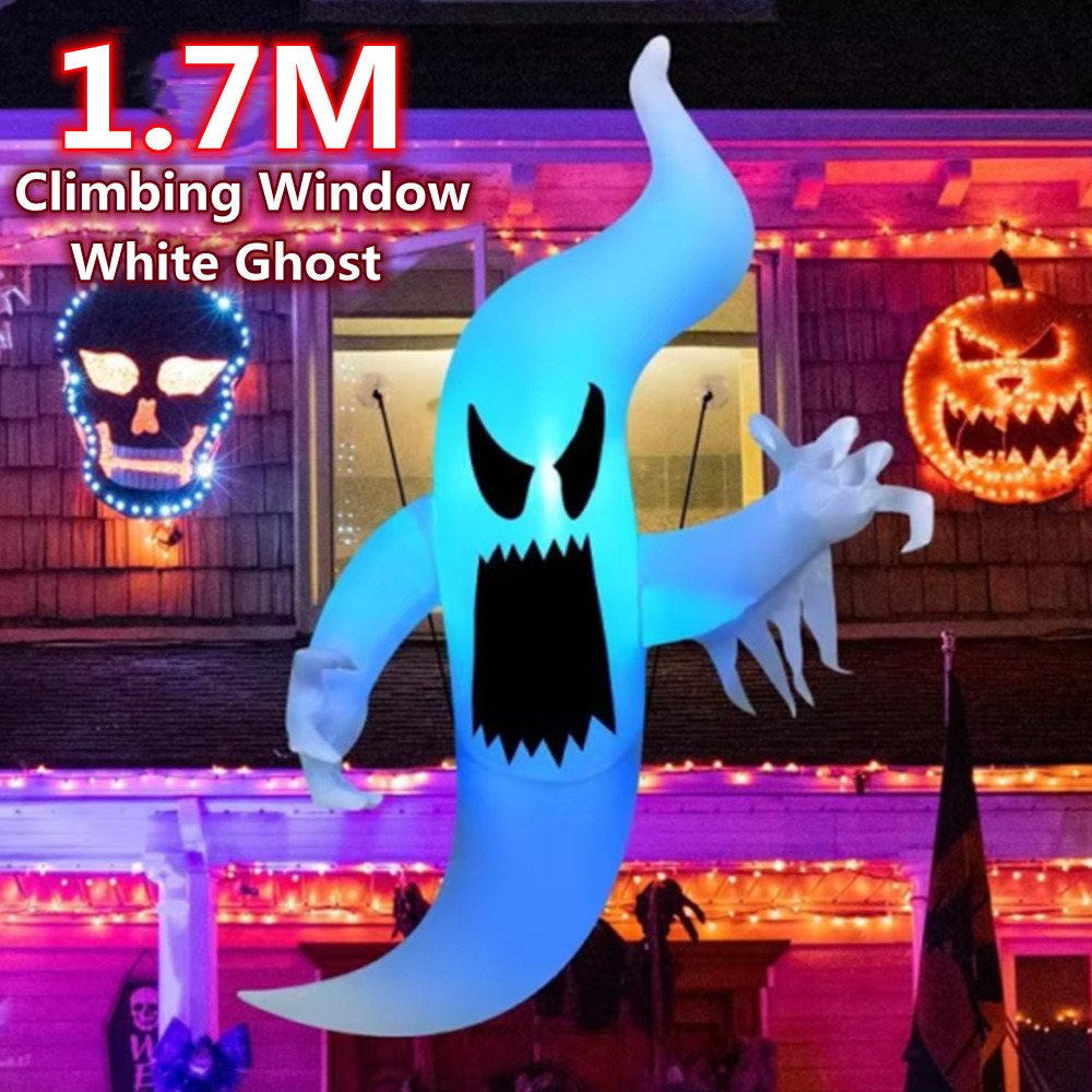 1.7M ฮาโลวีนหน้าต่างพองปีนเขาล - Outdoor Hunting House บทวิจารณ์และราคา